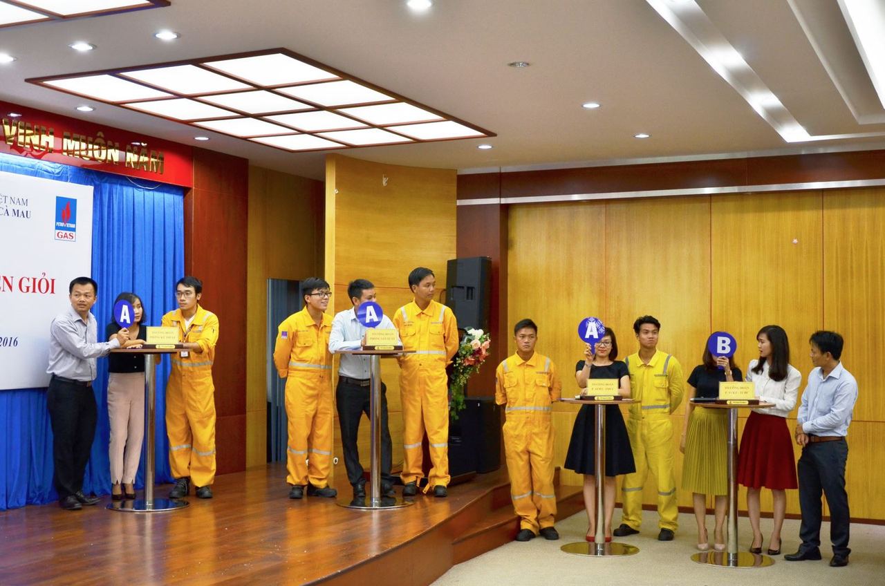 Công ty Khí Cà Mau tổ chức các hội thi nghiệp vụ chào mừng 10 năm thành lập
