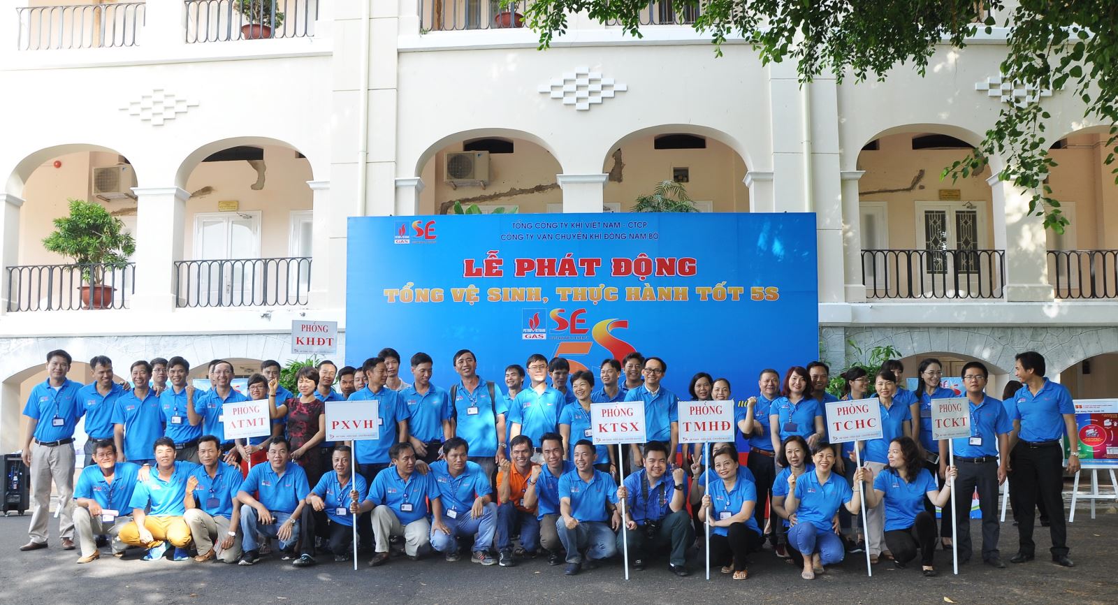 Công ty Vận chuyển Khí Đông Nam Bộ triển khai Chương trình 5S