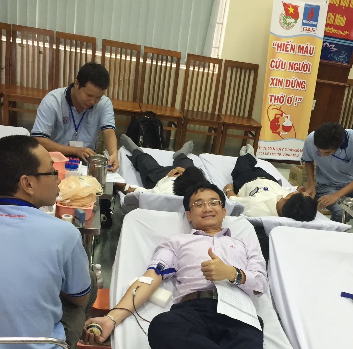 Ngày hội hiến máu nhân đạo năm 2016