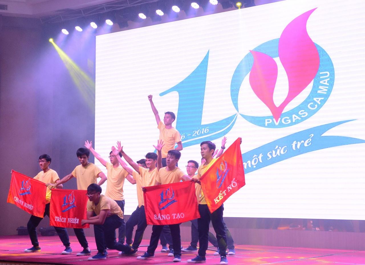 Công ty Khí Cà Mau tổ chức lễ kỷ niệm 10 năm ngày thành lập Công ty (03/7/2006 – 03/7/2016)