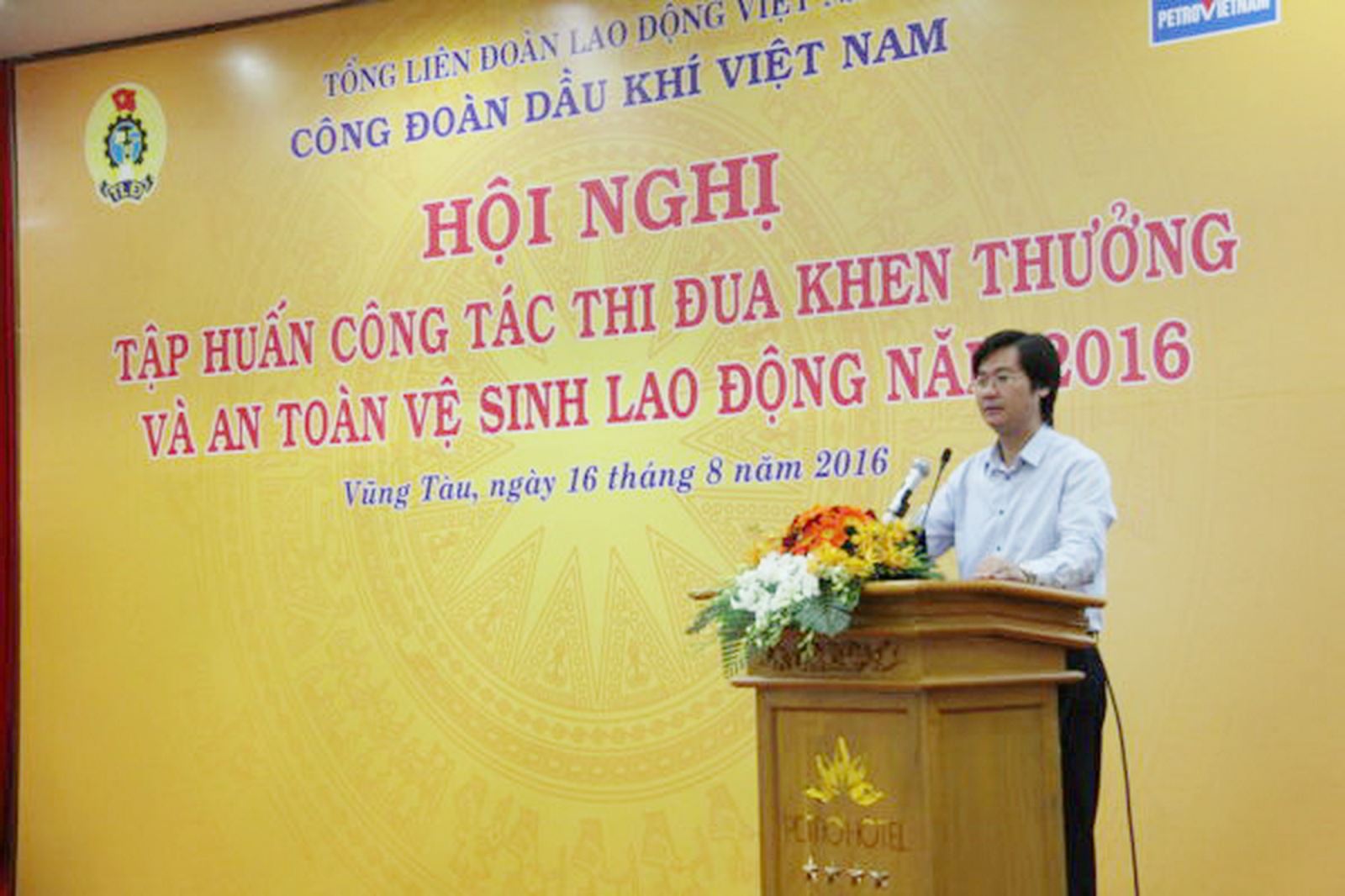 Công đoàn PV GAS tham gia Hội nghị tập huấn Công tác TĐKT - ATVSLĐ