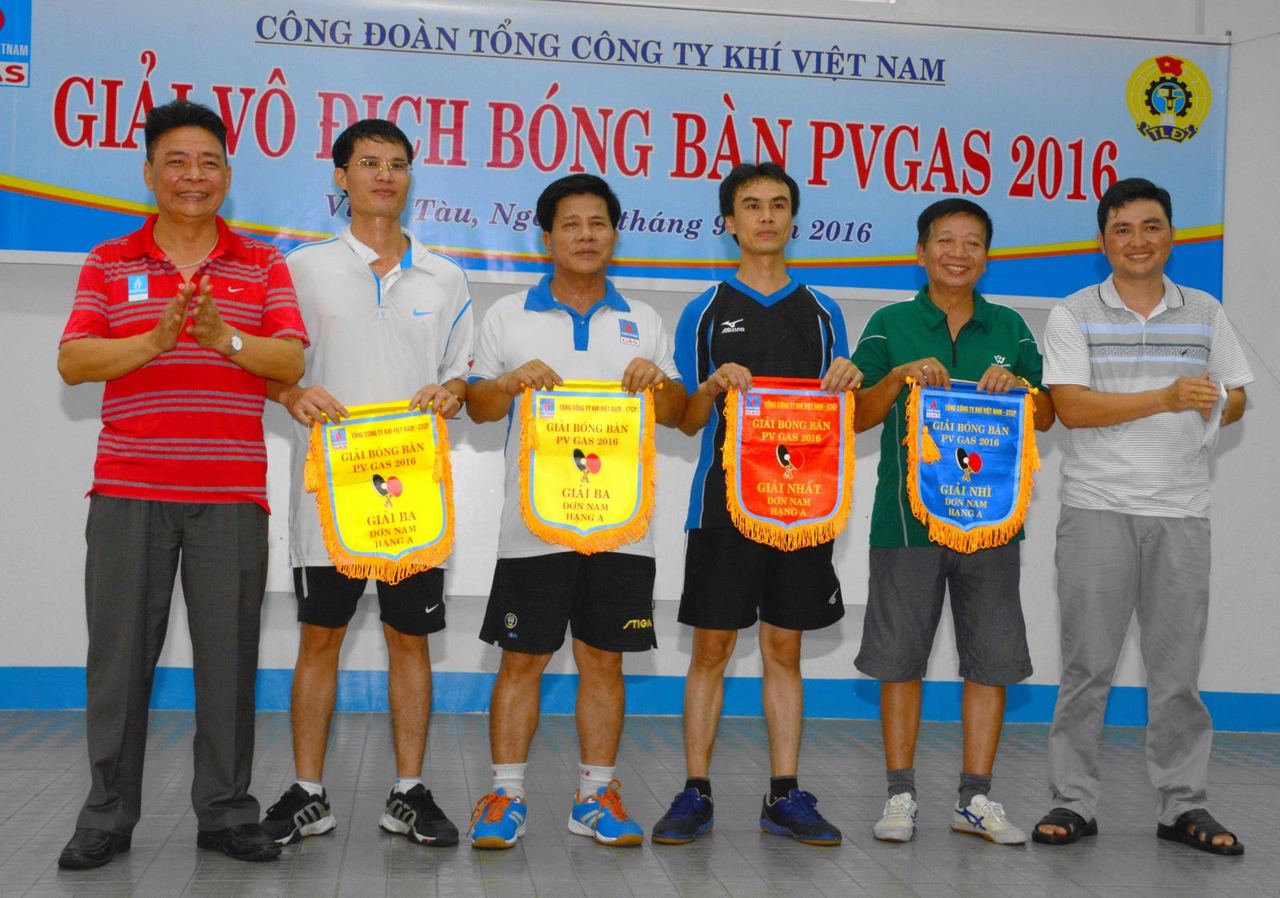 Giải bóng bàn PV GAS 2016