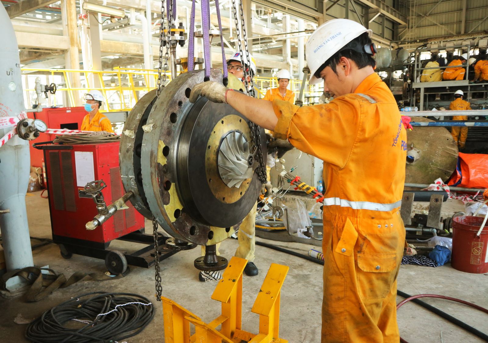 Bảo dưỡng sửa chữa lớn Hệ thống vận chuyển và xử lý khí Cửu Long Bảo dưỡng sửa chữa lớn Hệ thống vận chuyển và xử lý khí Cửu Long