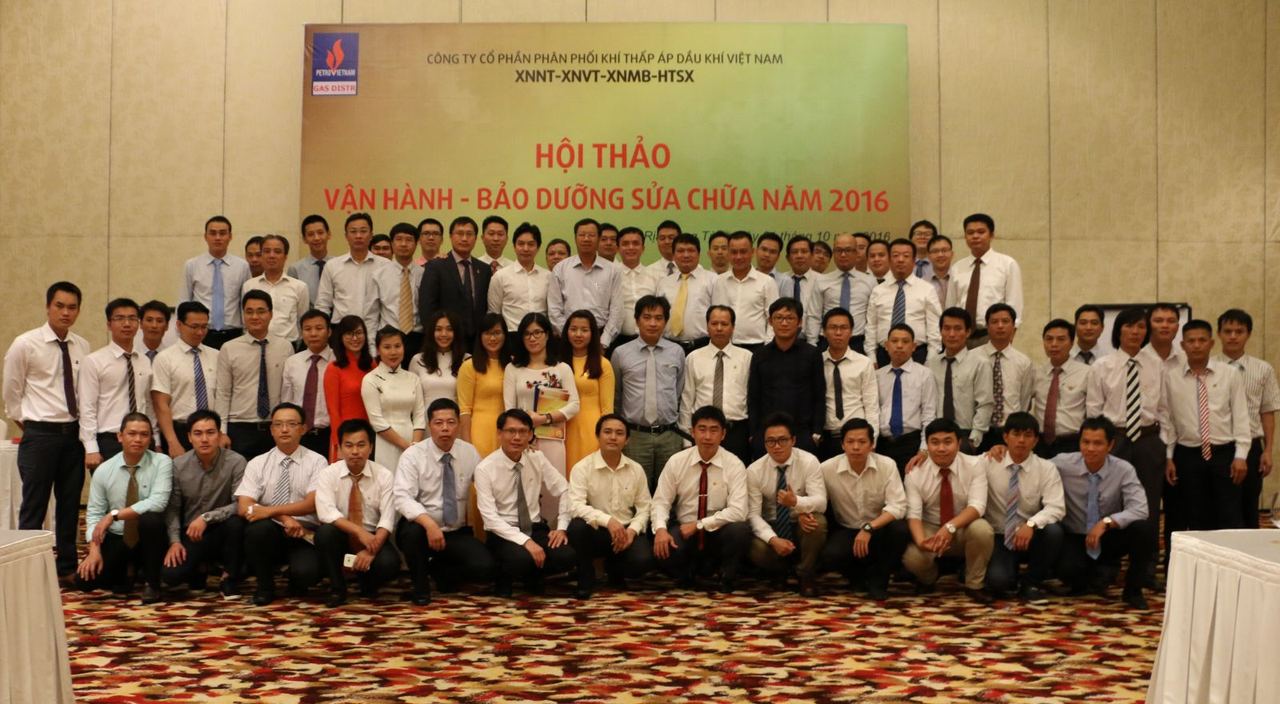 Công ty Cổ phần Phân phối Khí Thấp áp tổ chức Hội thảo Vận hành –BDSC năm 2016