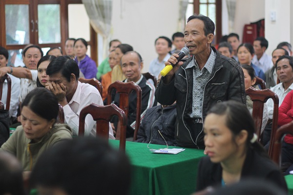 Đồng chí Nguyễn Quốc Khánh tiếp xúc cử tri Quảng Nam
