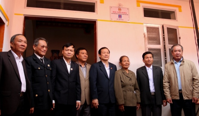 Hội CCB Tập đoàn Dầu khí Việt Nam giao nhà “Nghĩa tình đồng đội” tại Nam Định