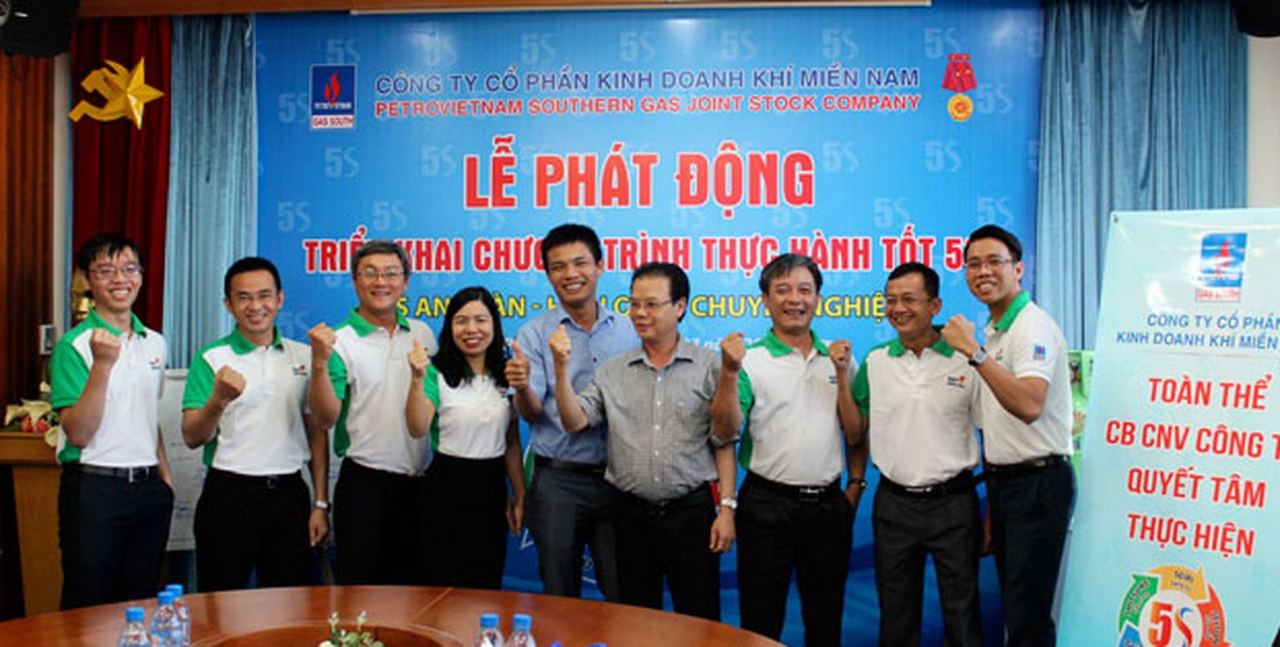 PV GAS South triển khai Chương trình thi đua 5S
