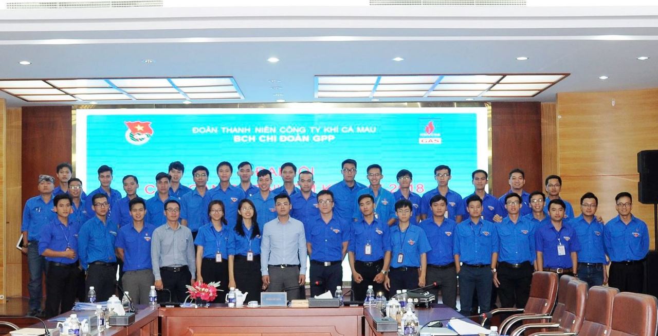 Chi đoàn Nhà máy xử lý Khí Cà Màu tổ chức Đại hội lần đầu tiên Chi đoàn Nhà máy xử lý Khí Cà Màu tổ chức Đại hội lần đầu tiên
