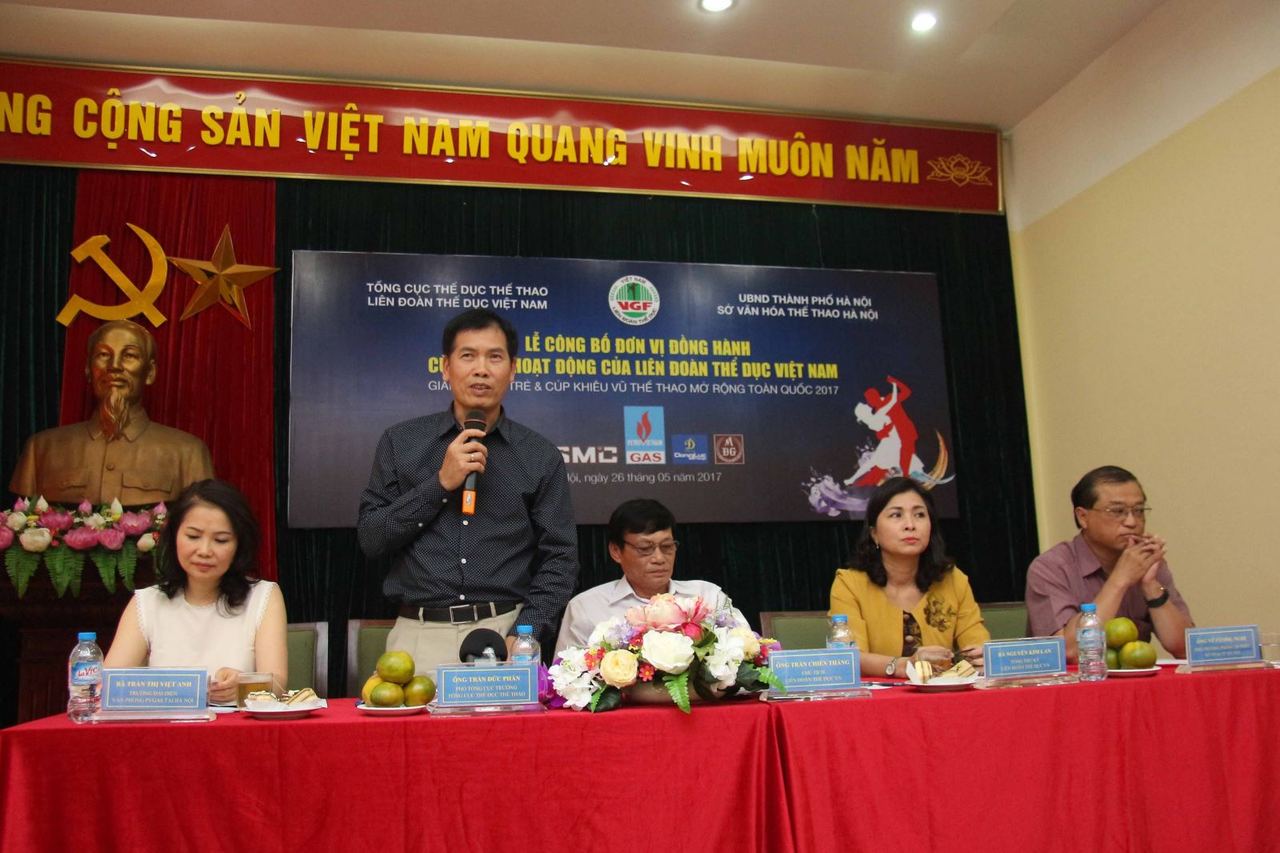 PV GAS tiếp tục đồng hành cùng Liên đoàn Thể dục Việt Nam PV GAS tiếp tục đồng hành cùng Liên đoàn Thể dục Việt Nam