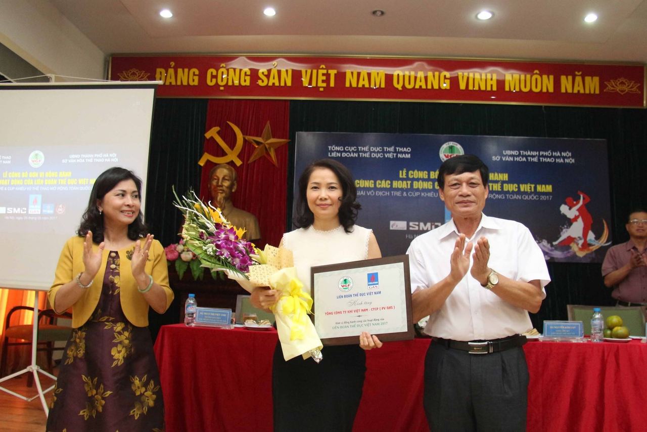 PV GAS tiếp tục đồng hành cùng Liên đoàn Thể dục Việt Nam PV GAS tiếp tục đồng hành cùng Liên đoàn Thể dục Việt Nam