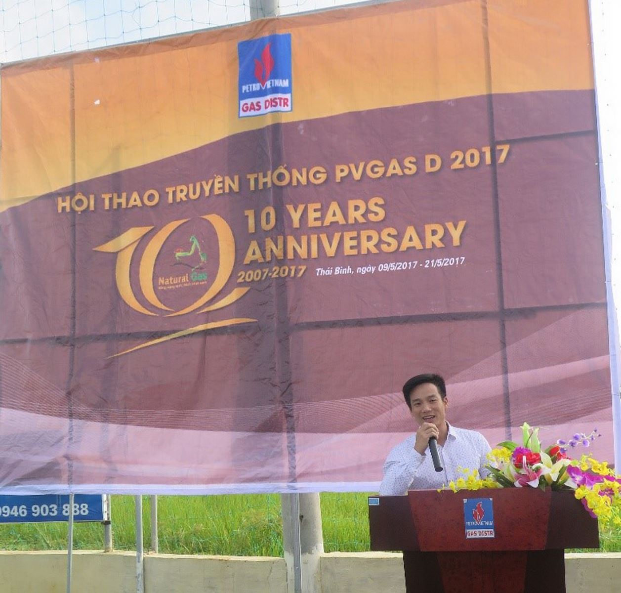 Hội thao kỷ niệm 10 năm thành lập PV GAS D tại Miền Bắc