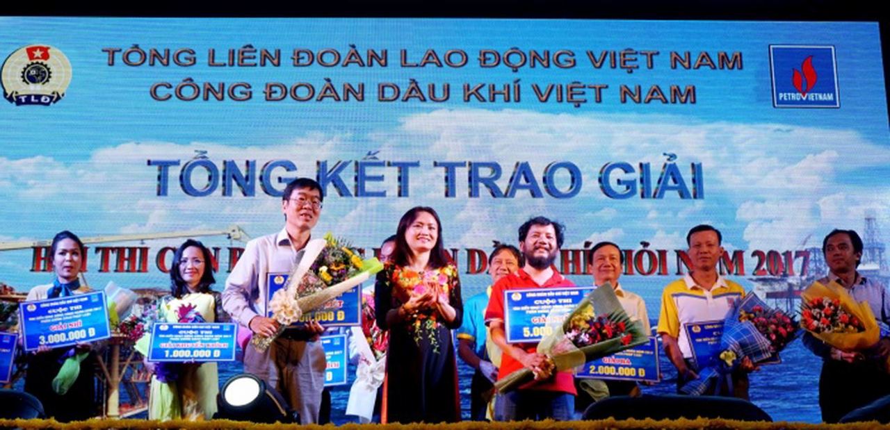 PV GAS tham gia và giành các giải thưởng tại Hội thi của Công đoàn DKVN