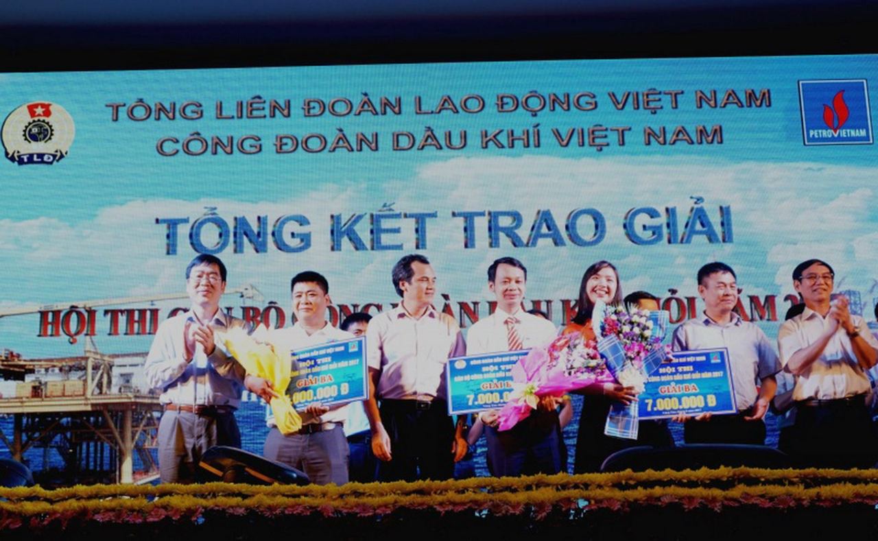 PV GAS tham gia và giành các giải thưởng tại Hội thi của Công đoàn DKVN
