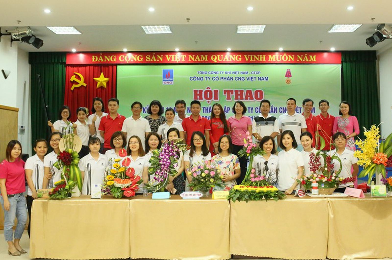 Hoạt động kỷ niệm 10 năm ngày thành lập Công ty Cổ phần CNG Việt Nam