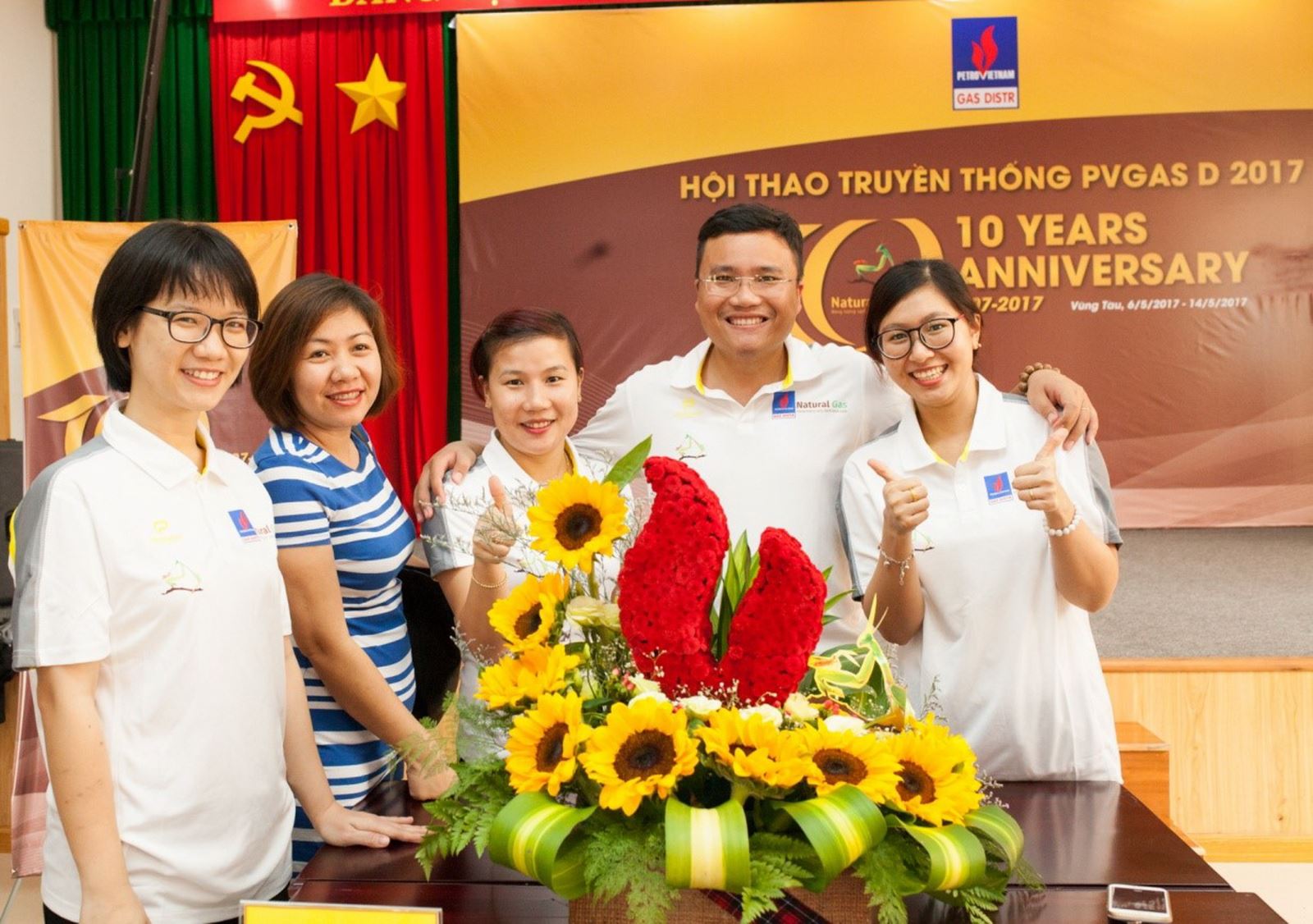 PV GAS D tổ chức Hội thao chào mừng kỷ niệm 10 năm ngày thành lập