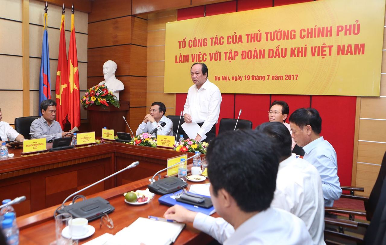 Lãnh đạo Đảng, Nhà nước đặt trọn niềm tin vào Tập đoàn Dầu khí Việt Nam Lãnh đạo Đảng, Nhà nước đặt trọn niềm tin vào Tập đoàn Dầu khí Việt Nam