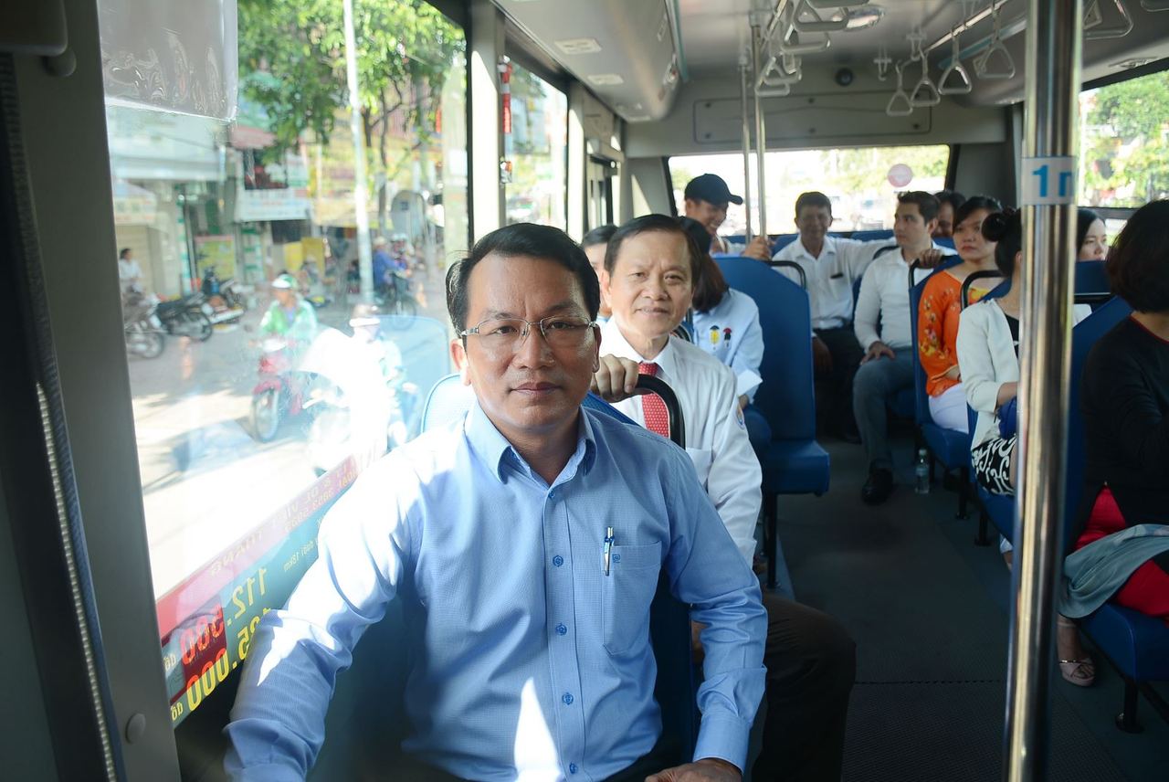 TP.HCM thêm 26 xe buýt sử dụng khí thiên nhiên nén
