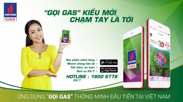 27 tỉnh thành phía Nam đồng loạt nhận Khuyến mãi Ứng dụng “GỌI GAS”