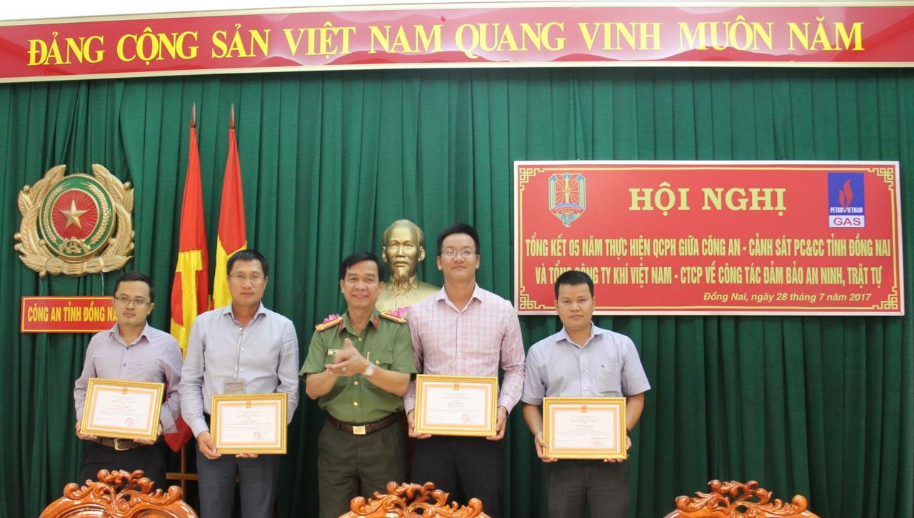 Công tác phối hợp bảo vệ an ninh trật tự công trình khí trên địa bàn tỉnh Đồng Nai – 5 năm nhìn lại