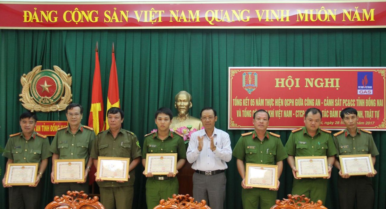 Công tác phối hợp bảo vệ an ninh trật tự công trình khí trên địa bàn tỉnh Đồng Nai – 5 năm nhìn lại