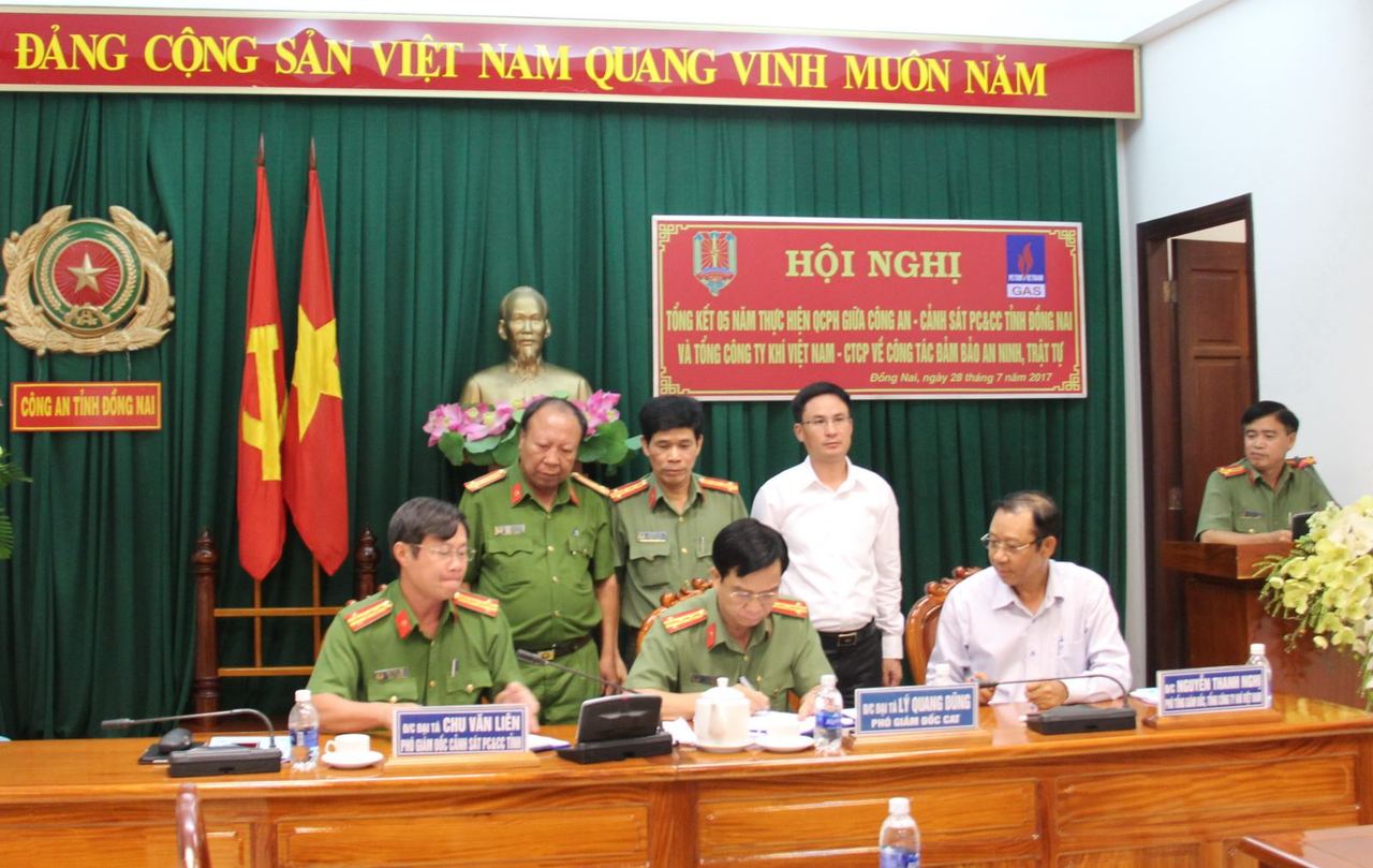 Công tác phối hợp bảo vệ an ninh trật tự công trình khí trên địa bàn tỉnh Đồng Nai – 5 năm nhìn lại