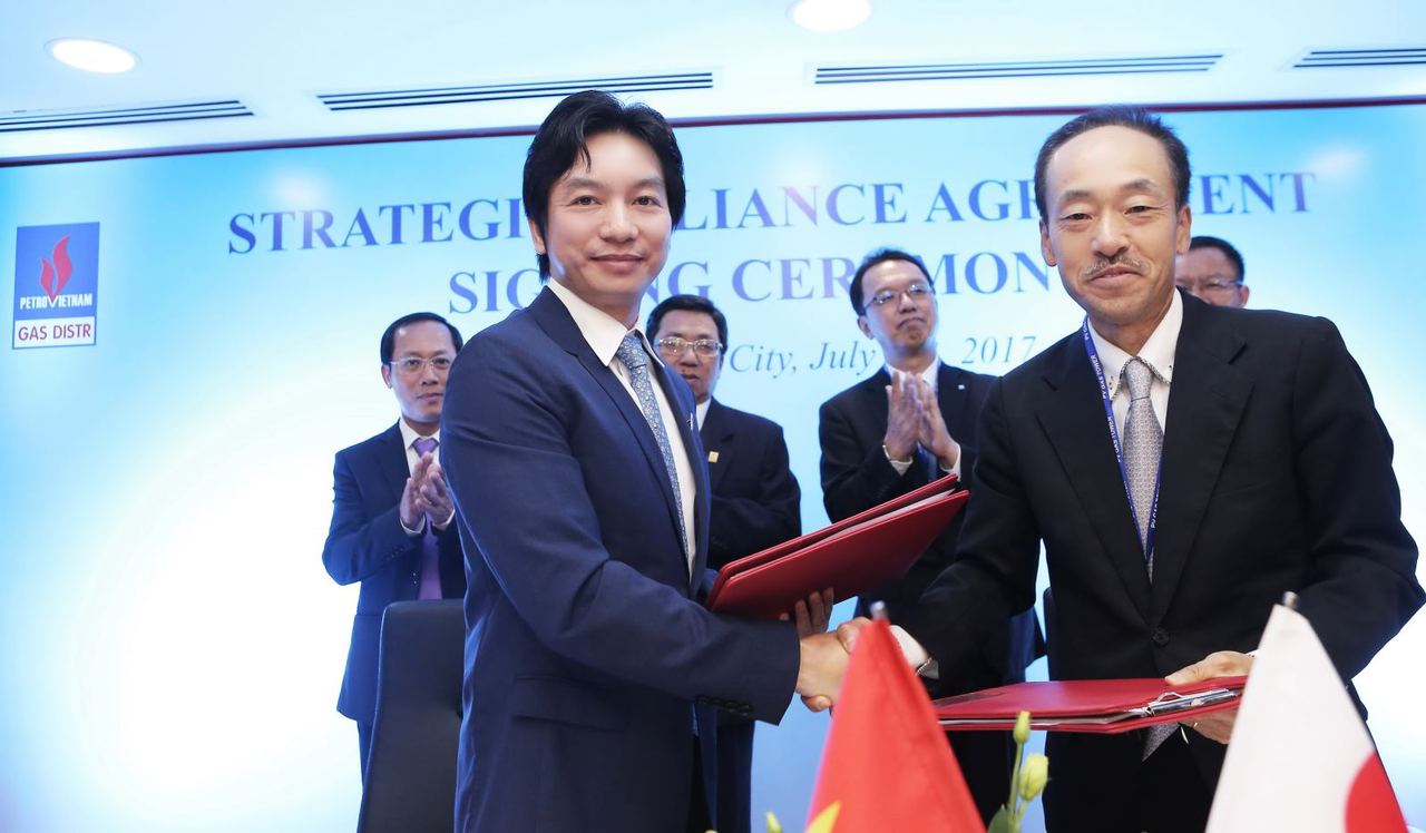Tokyo Gas Asia và PV Gas D ký kết thỏa thuận hợp tác Tokyo Gas Asia và PV Gas D ký kết thỏa thuận hợp tác