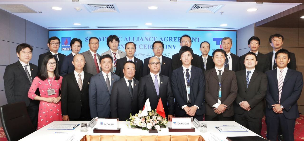 Tokyo Gas Asia và PV Gas D ký kết thỏa thuận hợp tác Tokyo Gas Asia và PV Gas D ký kết thỏa thuận hợp tác