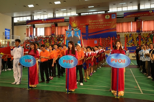 Khai mạc Tuần lễ Văn hóa Dầu khí lần thứ X và Hội thao ngành Dầu khí năm 2017 Khai mạc Tuần lễ Văn hóa Dầu khí lần thứ X và Hội thao ngành Dầu khí năm 2017