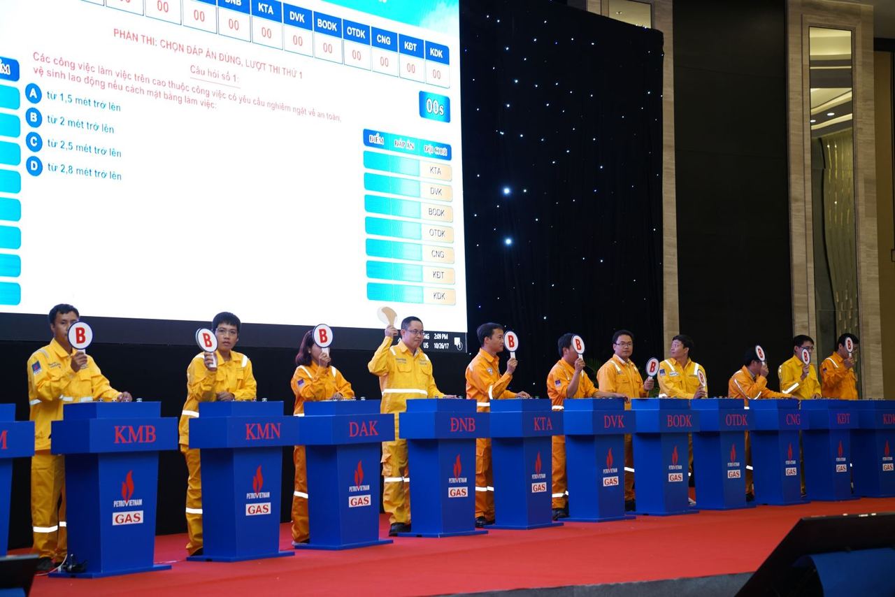 Hội thi An toàn - PCCC PV Gas năm 2017: Đề cao phong trào PCCC- bảo đảm an toàn và bảo vệ môi trường Hội thi An toàn - PCCC PV Gas năm 2017: Đề cao phong trào PCCC- bảo đảm an toàn và bảo vệ môi trường