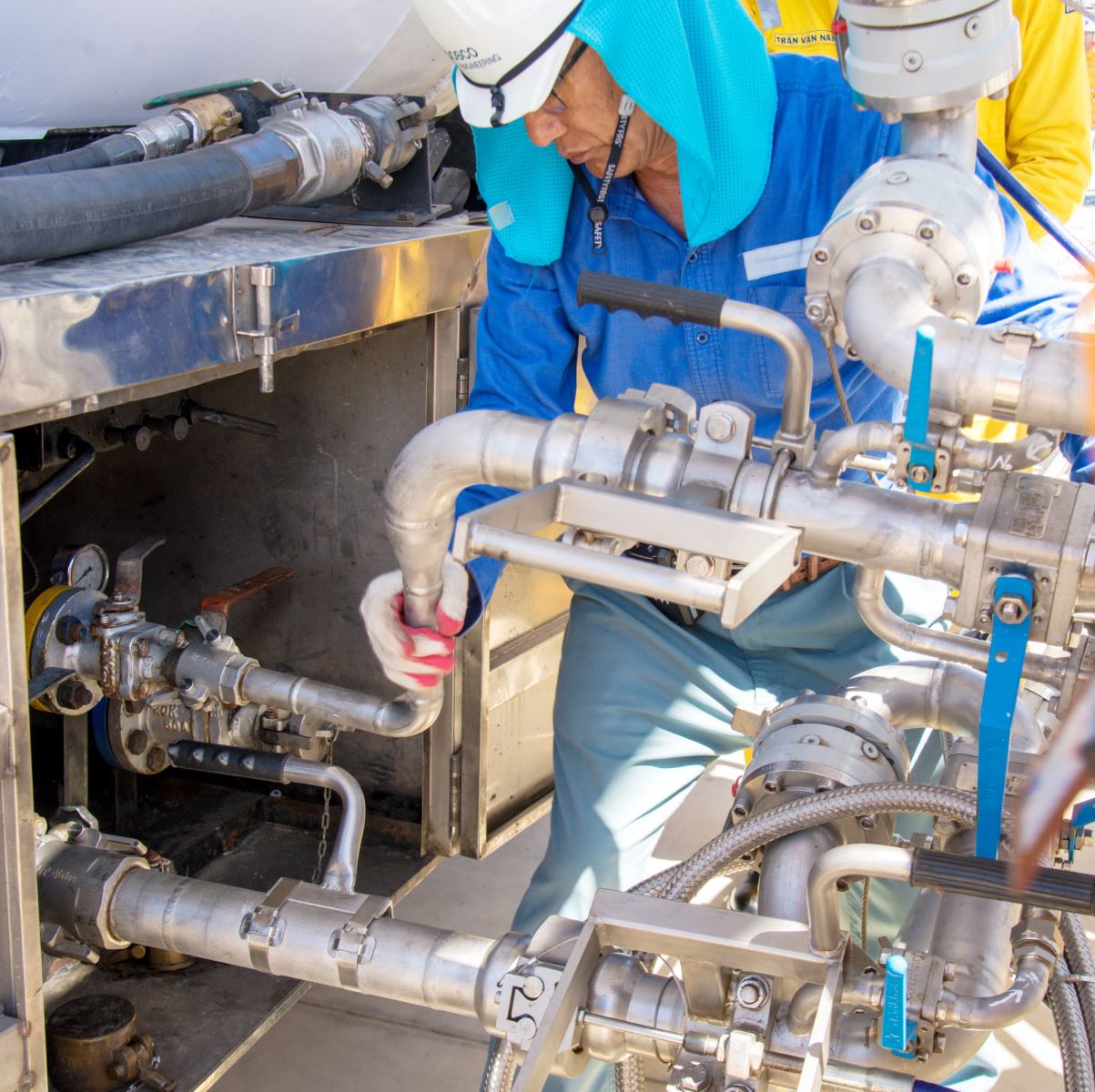 GPP Cà Mau xuất thử nghiệm thành công chuyến hàng LPG đầu tiên GPP Cà Mau xuất thử nghiệm thành công chuyến hàng LPG đầu tiên