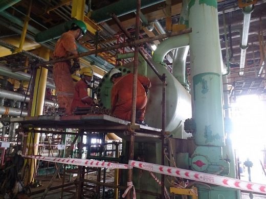 CCP hoàn thành vượt kế hoạch dừng giàn CCP hoàn thành vượt kế hoạch dừng giàn