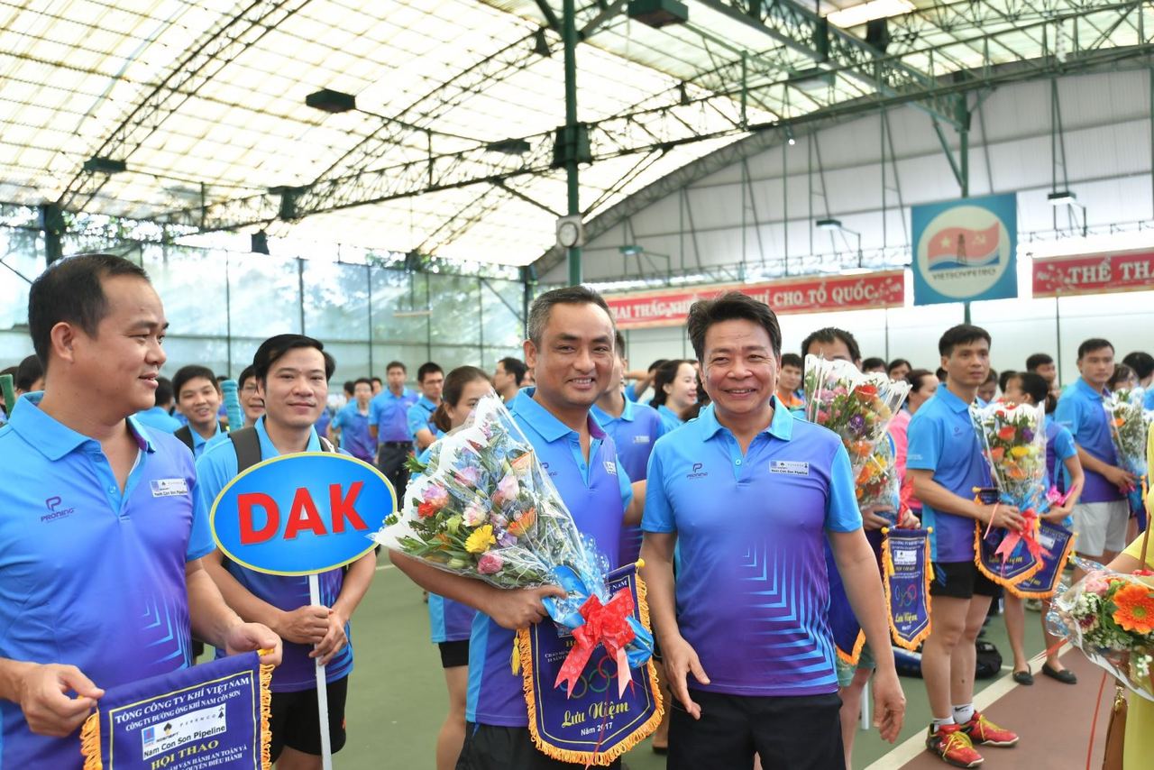 Công ty Đường ống khí Nam Côn Sơn tổ chức Hội thao mở rộng năm 2017 Công ty Đường ống khí Nam Côn Sơn tổ chức Hội thao mở rộng năm 2017