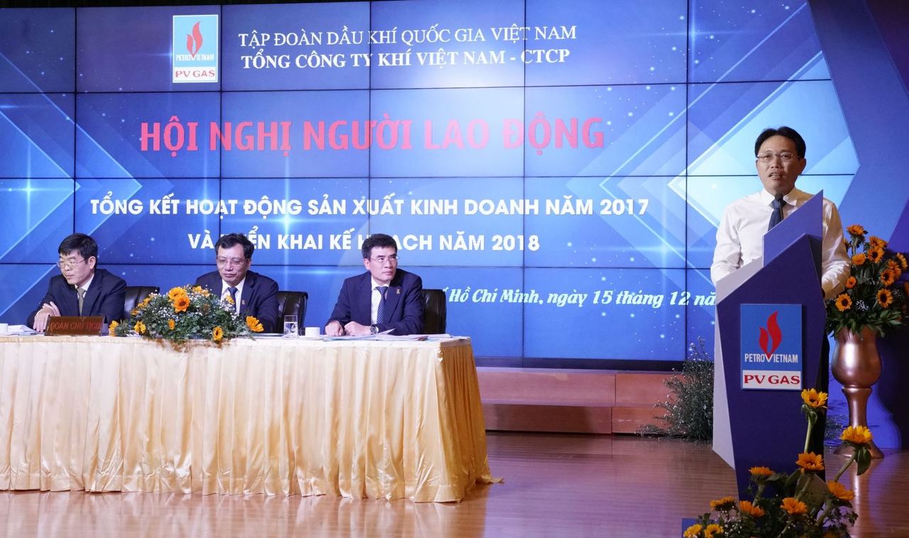 PV GAS chào mừng thắng lợi năm 2017 PV GAS chào mừng thắng lợi năm 2017