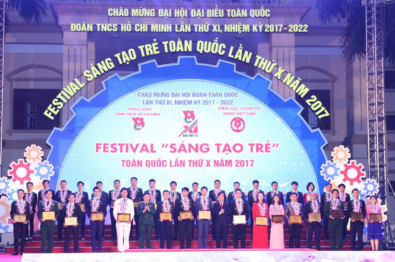 Công trình thanh niên của tuổi trẻ PV GAS được tuyên dương tại Festival Sáng tạo trẻ toàn quốc 2017
