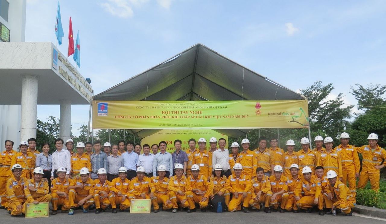 PV Gas D tổ chức thành công Hội thi tay nghề lần thứ II năm 2017