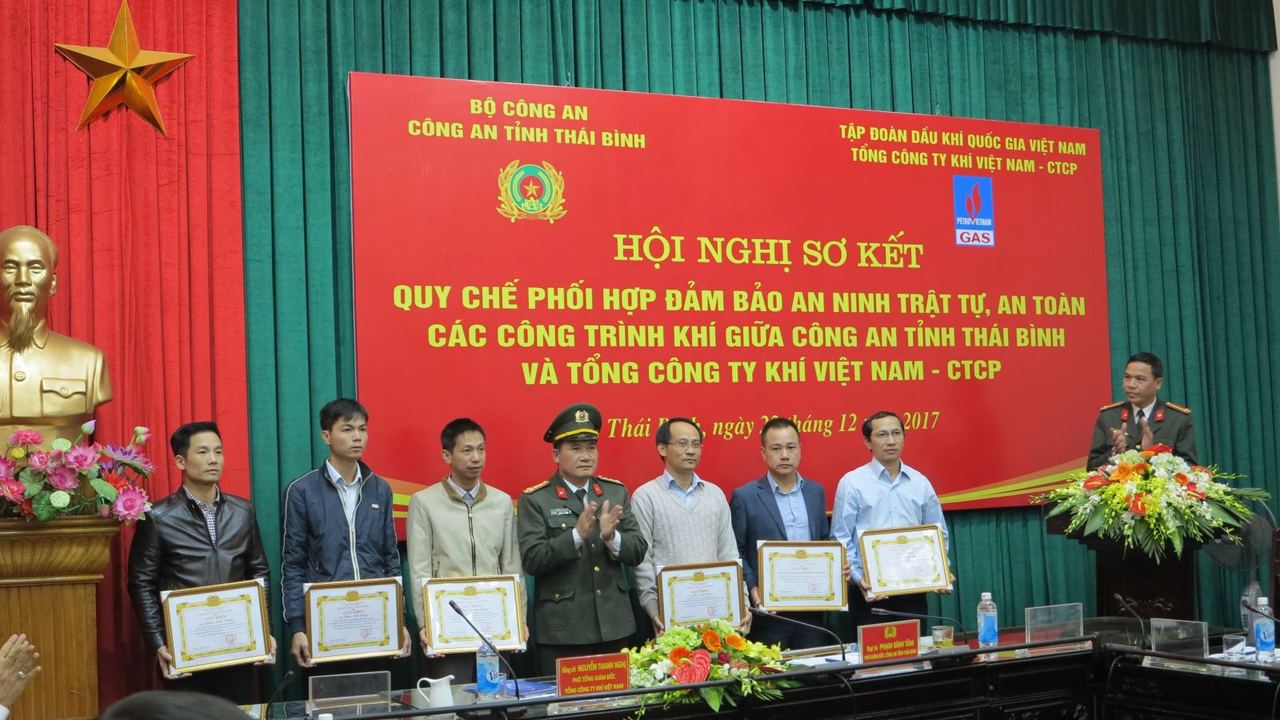Phối hợp bảo vệ an ninh, an toàn Hệ thống khí Hàm Rồng - Thái Bình