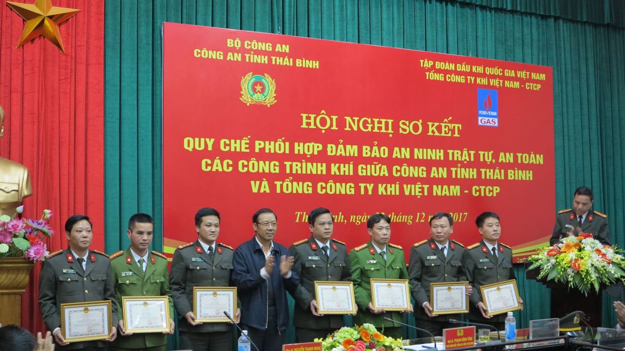 Phối hợp bảo vệ an ninh, an toàn Hệ thống khí Hàm Rồng - Thái Bình
