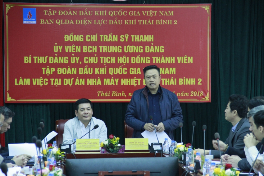 Quyết liệt triển khai dự án Nhiệt điện Thái Bình 2