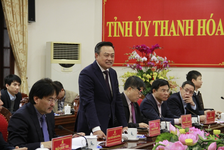 Chủ tịch HĐTV Tập đoàn Dầu khí Việt Nam làm việc tại tỉnh Thanh Hóa Chủ tịch HĐTV Tập đoàn Dầu khí Việt Nam làm việc tại tỉnh Thanh Hóa