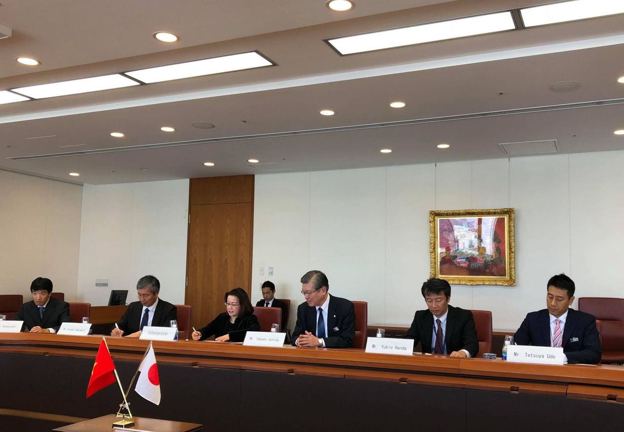 Đoàn công tác PVN/PV GAS đến làm việc tại công ty Tokyo Gas Đoàn công tác PVN/PV GAS đến làm việc tại công ty Tokyo Gas