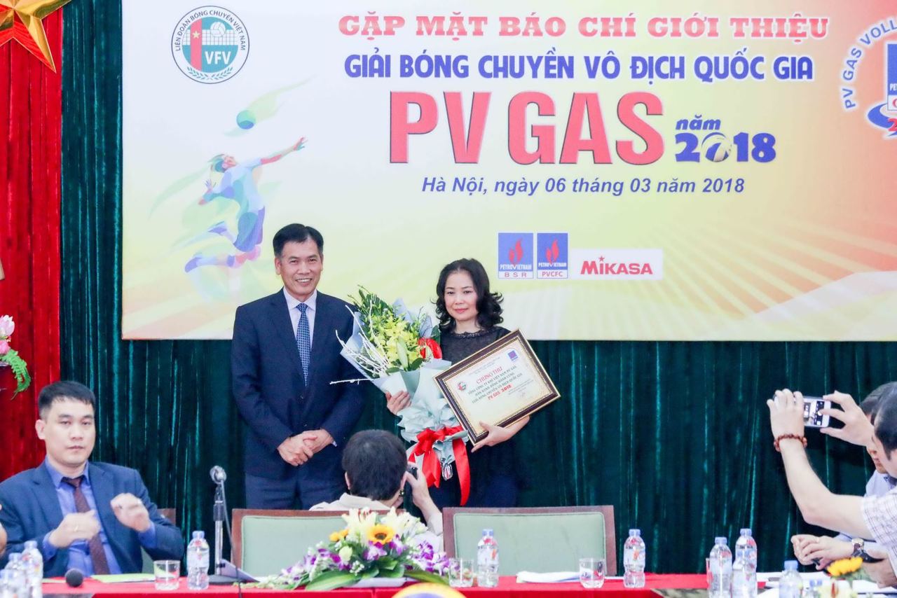 Khởi động Giải bóng chuyền vô địch Quốc gia PV GAS 2017 Khởi động Giải bóng chuyền vô địch Quốc gia PV GAS 2017