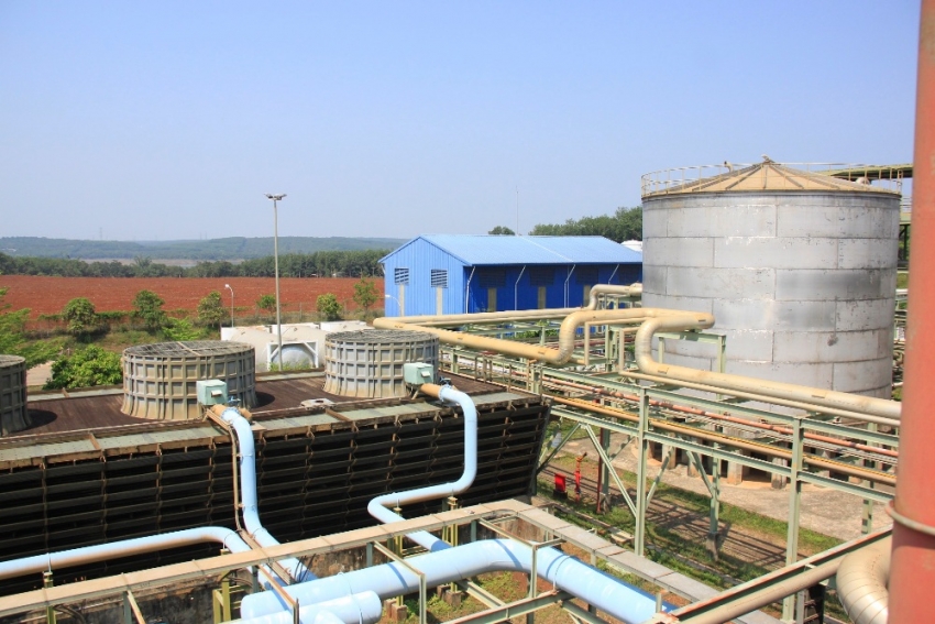 Lãnh đạo Tập đoàn Dầu khí Việt Nam kiểm tra tình hình Nhà máy nhiên liệu sinh học Bình Phước