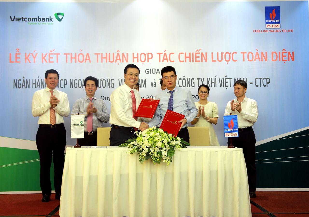 Ký kết Thỏa thuận hợp tác chiến lược toàn diện, Hợp đồng khung tín dụng trị giá 4.000 tỷ đồng giữa Vietcombank và PV GAS