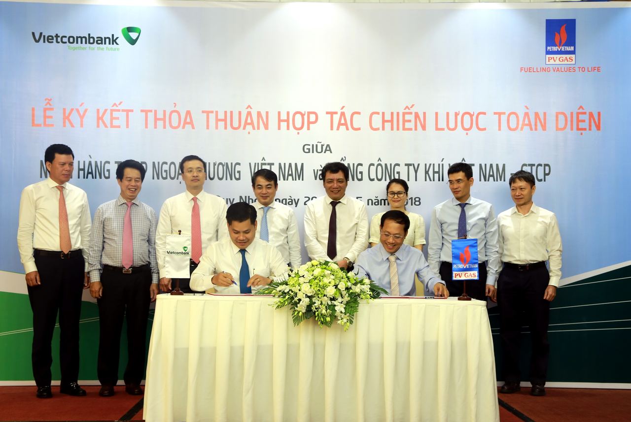 Ký kết Thỏa thuận hợp tác chiến lược toàn diện, Hợp đồng khung tín dụng trị giá 4.000 tỷ đồng giữa Vietcombank và PV GAS