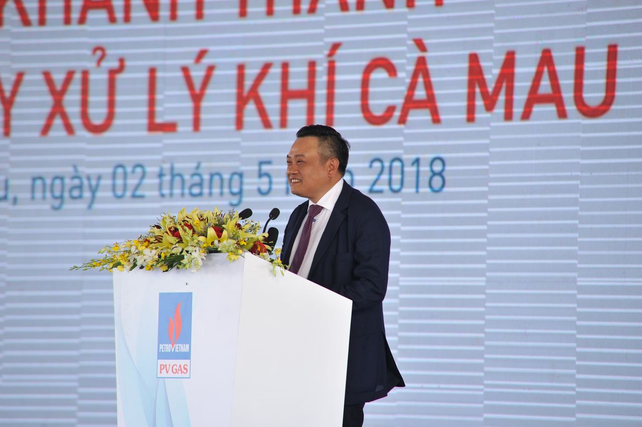Phát biểu của Chủ tịch HĐTV PVN Trần Sỹ Thanh tại Lễ khánh thành Nhà máy xử lý Khí Cà Mau Phát biểu của Chủ tịch HĐTV PVN Trần Sỹ Thanh tại Lễ khánh thành Nhà máy xử lý Khí Cà Mau