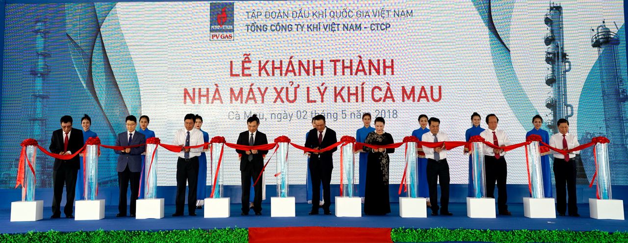 Chủ tịch Quốc Hội Nguyễn Thị Kim Ngân tham dự lễ khánh thành dự án Nhà máy Xử lý Khí Cà Mau Chủ tịch Quốc Hội Nguyễn Thị Kim Ngân tham dự lễ khánh thành dự án Nhà máy Xử lý Khí Cà Mau