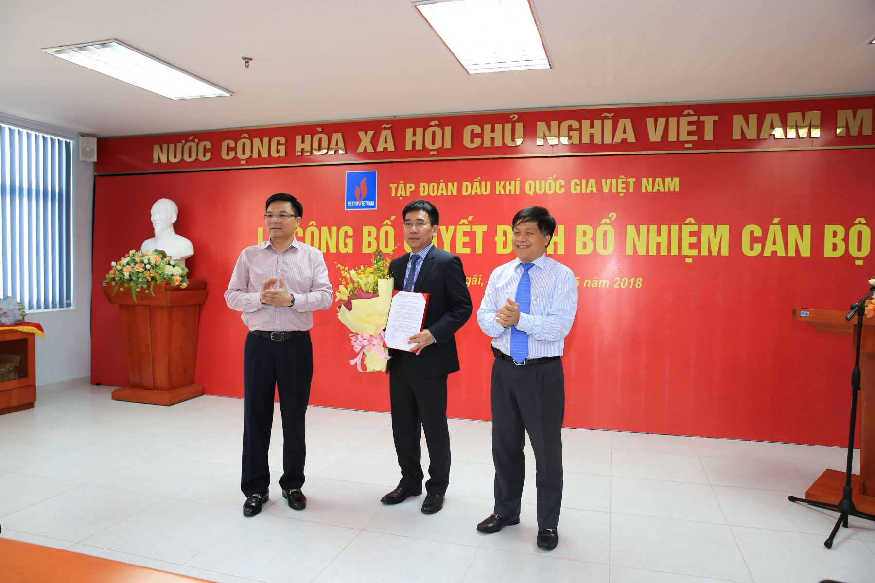 Công bố và trao quyết định bổ nhiệm lãnh đạo BSR