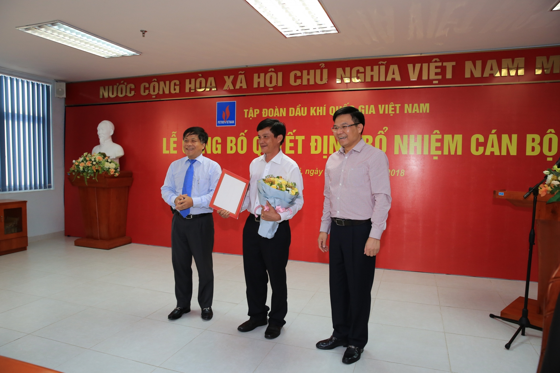 Công bố và trao quyết định bổ nhiệm lãnh đạo BSR