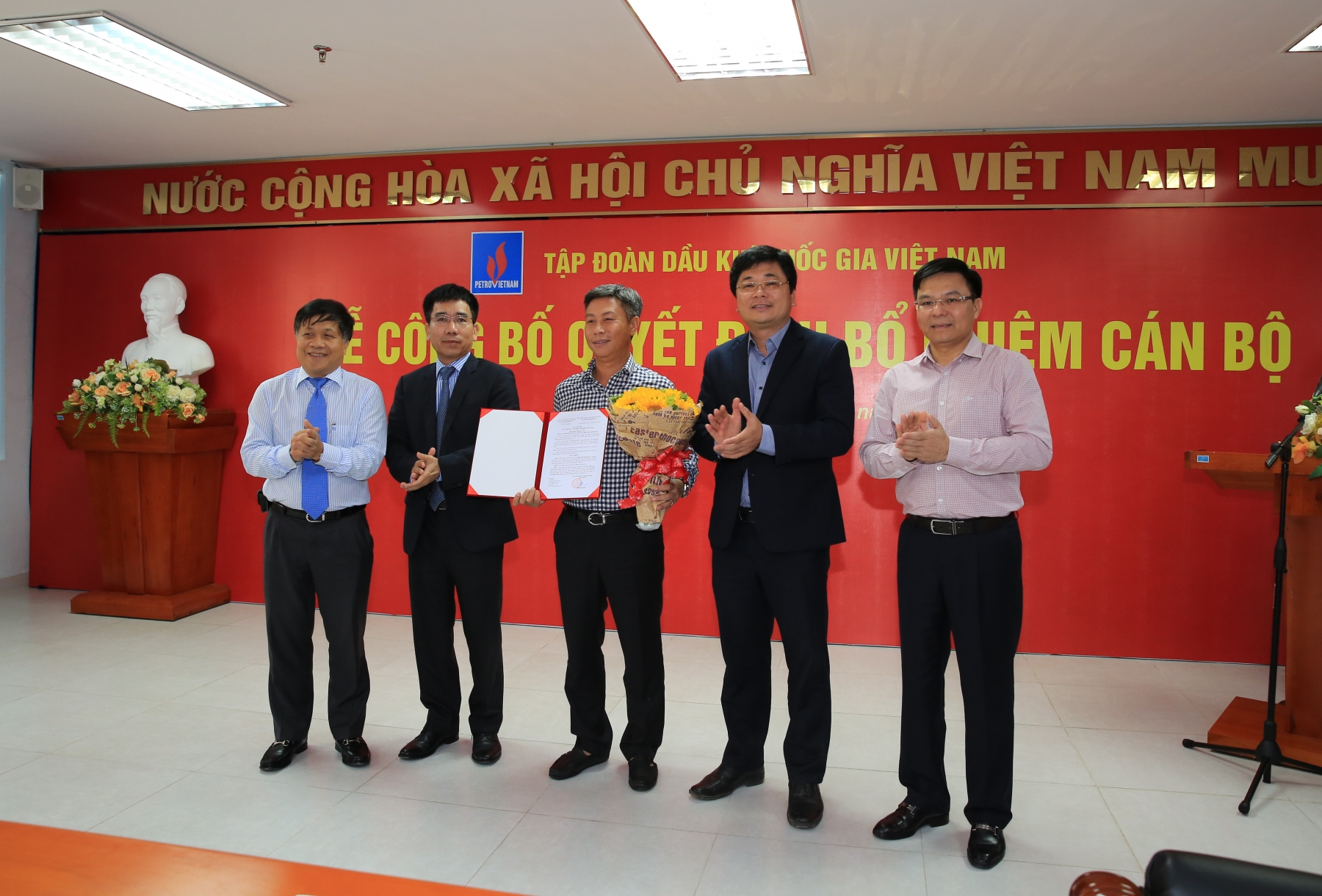 Công bố và trao quyết định bổ nhiệm lãnh đạo BSR