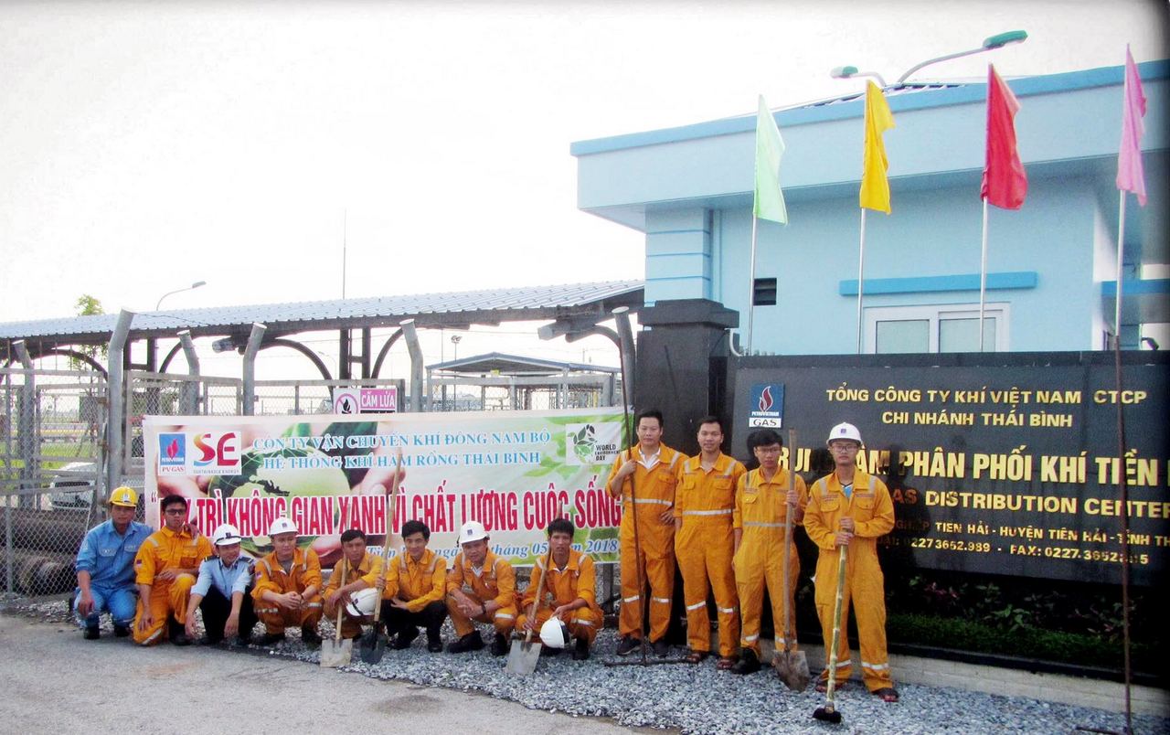 PV GAS hưởng ứng tháng hành động ATVSLĐ